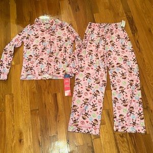 Steve Two-Piece pajama set. New with tags